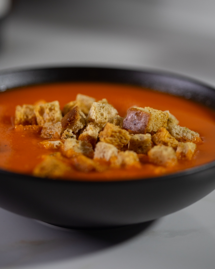 Supa crema de ardei copti